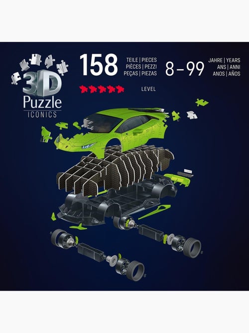 Puzzle 3d Lamborghini - Ravensburger - Kiabi