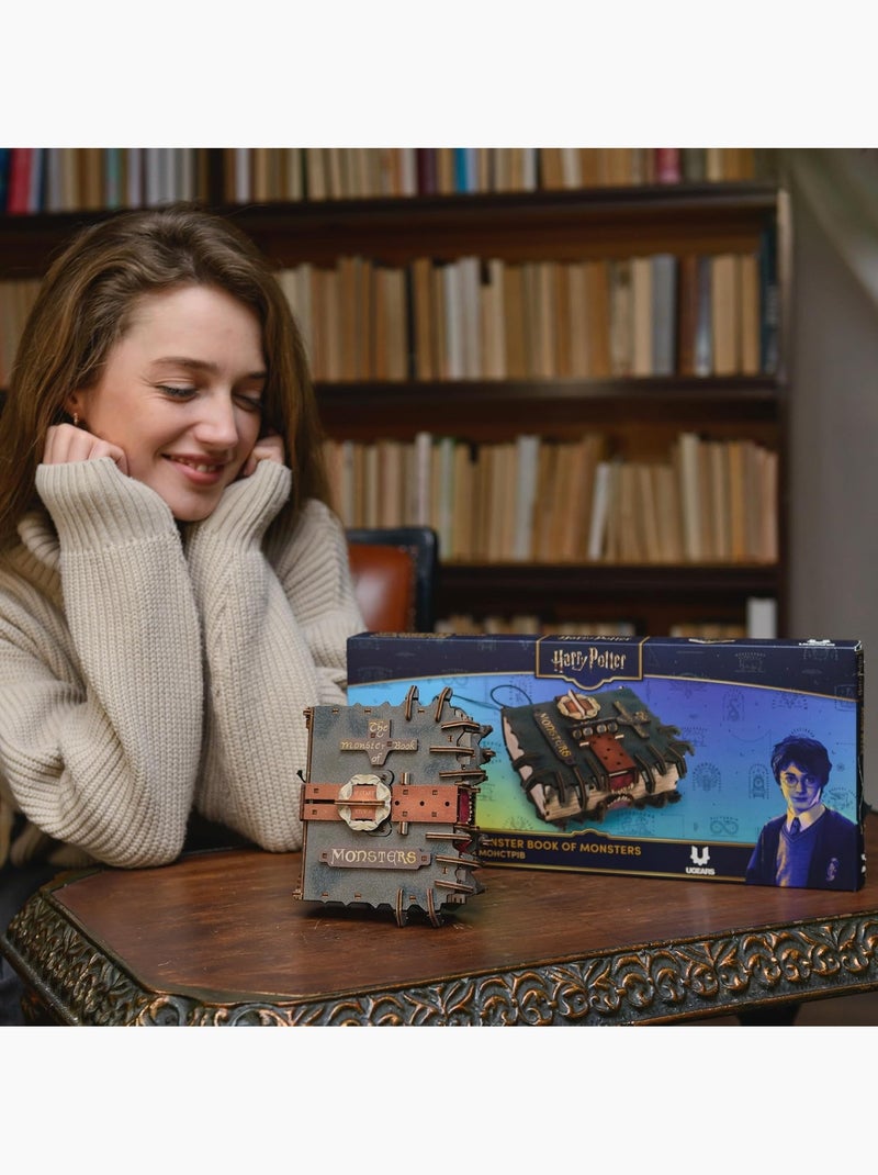 Puzzle 3d livre des monstres harry potter N/A - Kiabi