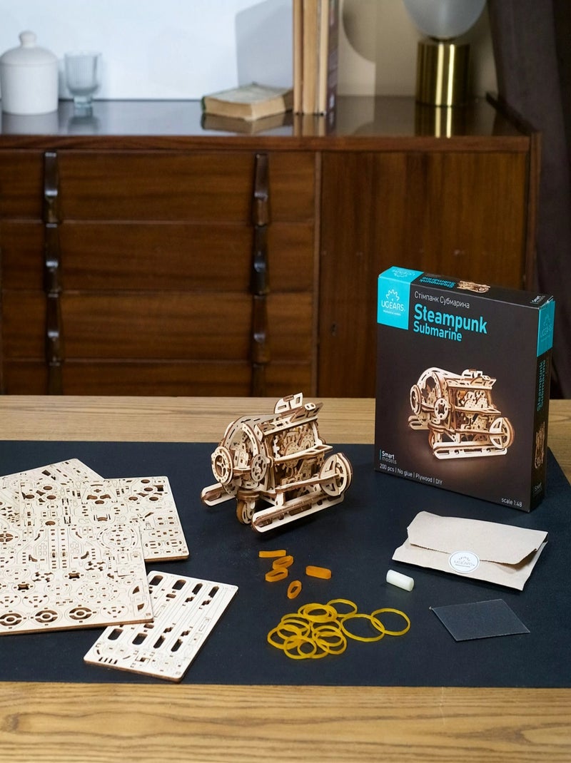 Puzzle 3D Mini Sous-marin Steampunk N/A - Kiabi