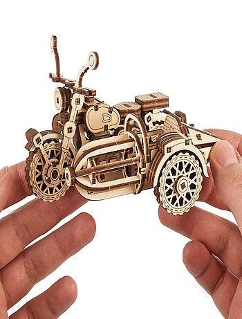 Puzzle 3d moto volante de hagrid
