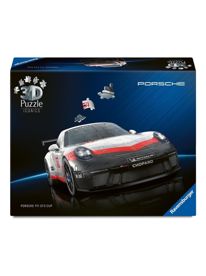 Puzzle 3D Porsche 911 GT3 Cup 108 pcs N/A - Kiabi