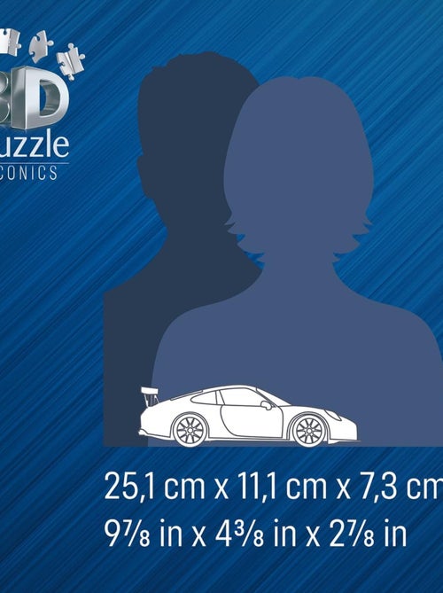 Puzzle 3D Porsche 911 GT3 Cup 108 pcs - Kiabi