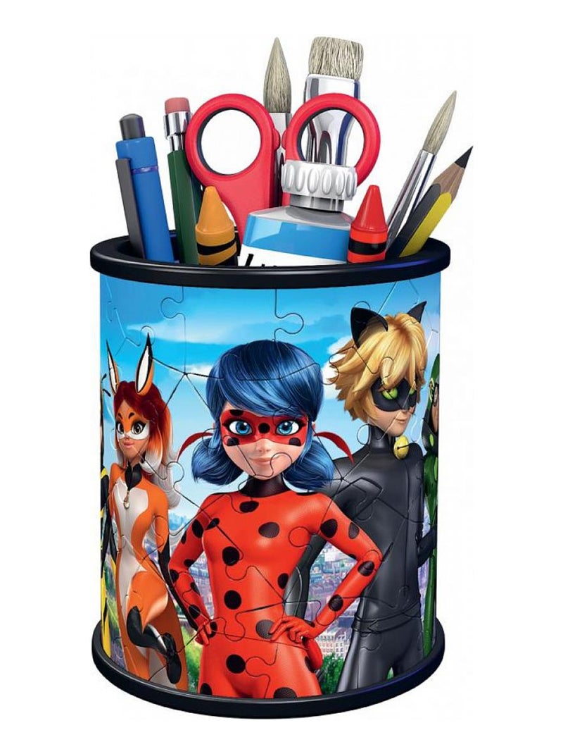 Puzzle 3D Pot à crayons - Miraculous N/A - Kiabi