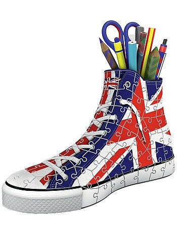 Puzzle 3d sneaker union jack chaussure