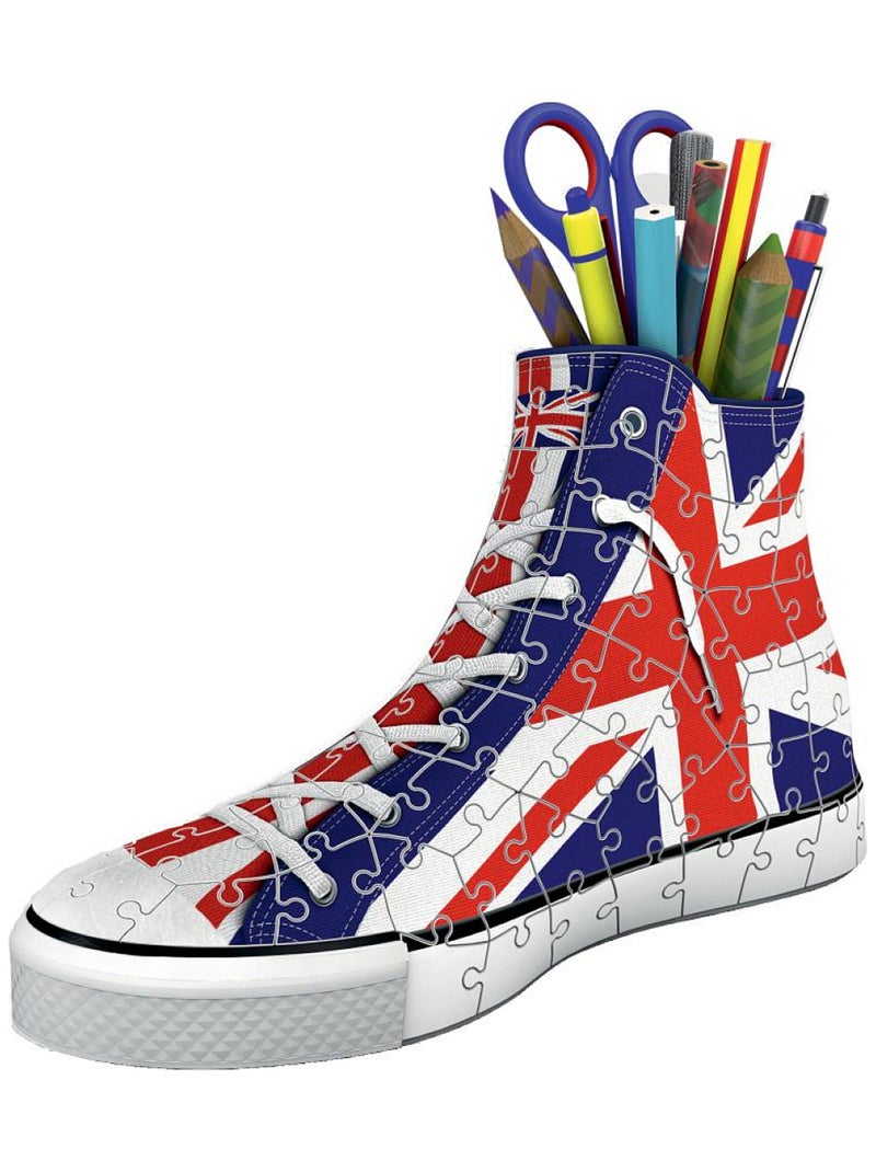 Puzzle 3d sneaker union jack chaussure N/A - Kiabi