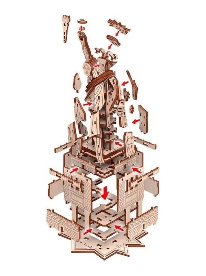 Puzzle 3D Statue de la liberté N/A - Kiabi