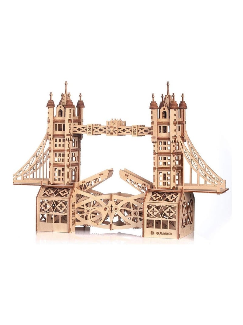 Puzzle 3D Tower Bridge animé N/A - Kiabi