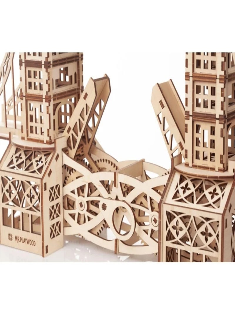 Puzzle 3D Tower Bridge animé N/A - Kiabi