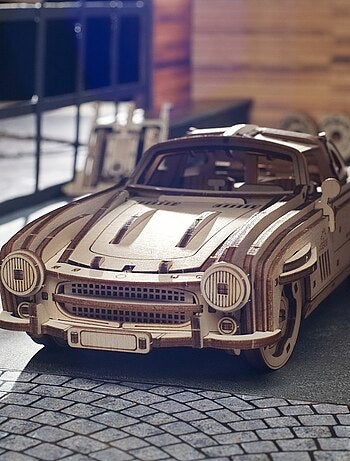 Puzzle 3d voiture coupé sport