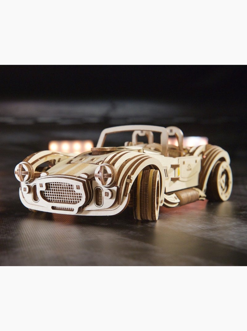 Puzzle 3d voiture de course drift cobra N/A - Kiabi