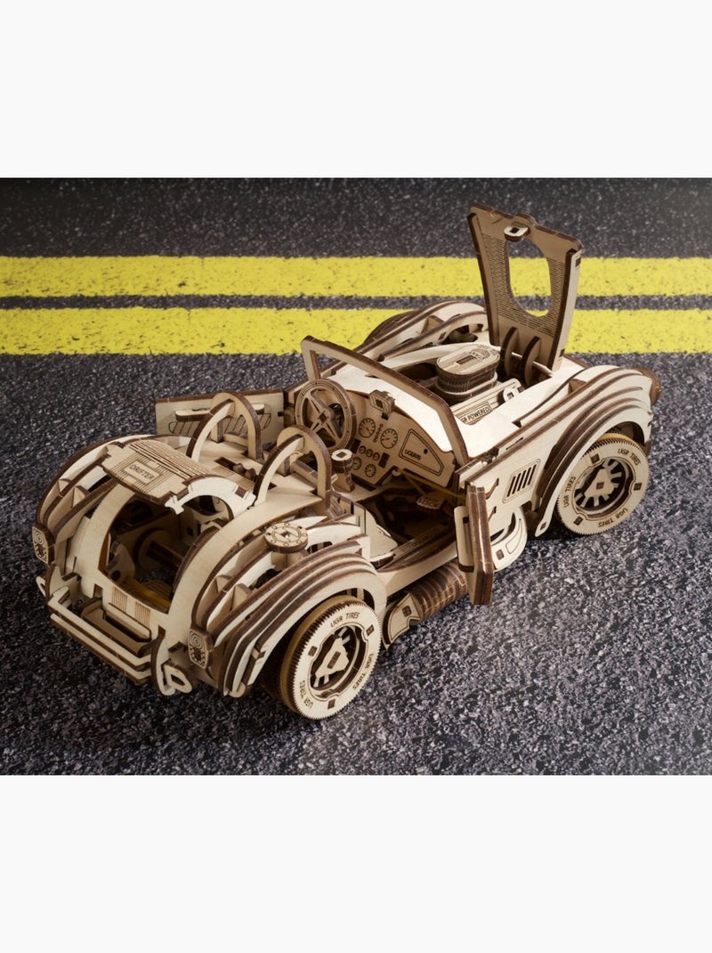 Puzzle 3d voiture de course drift cobra N/A - Kiabi