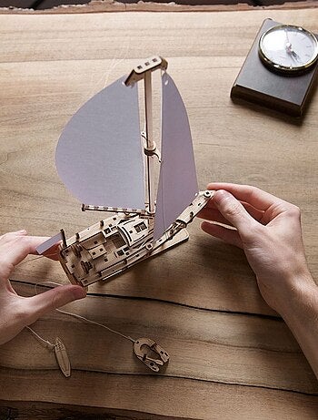 Puzzle 3d yacht beauté de l'océan