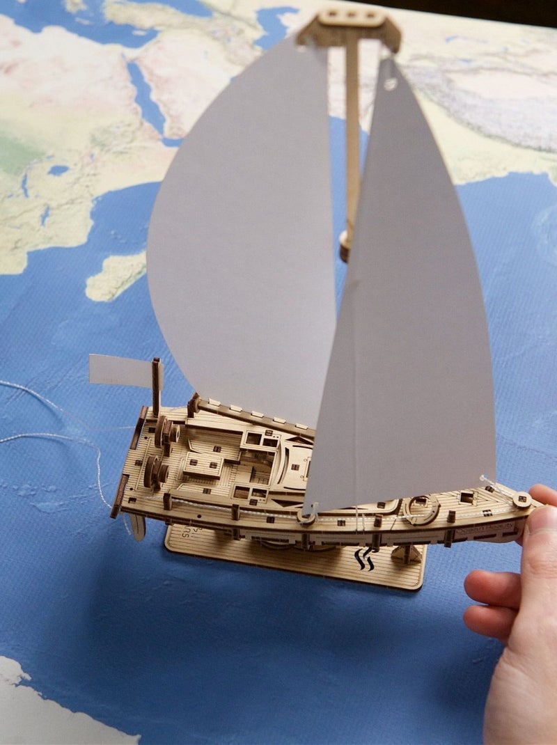 Puzzle 3D Yacht beauté de l'océan N/A - Kiabi