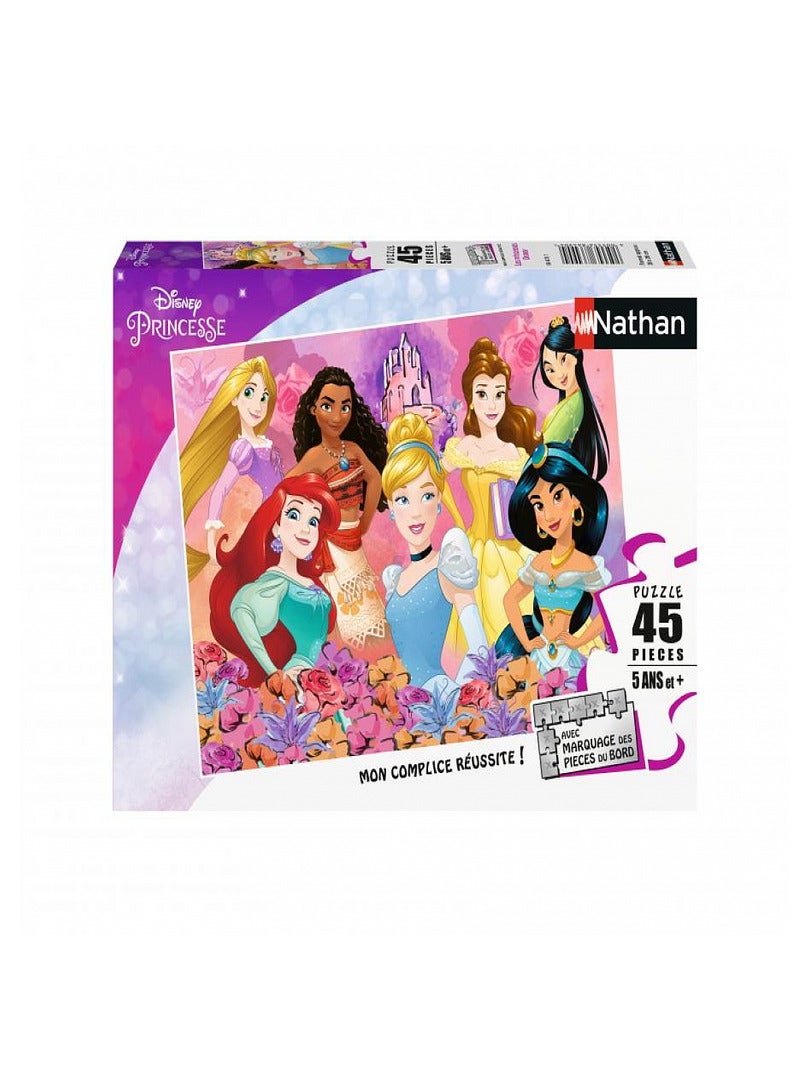 Puzzle 45 P Les Princesses Disney - N/A - Kiabi - 15.60€