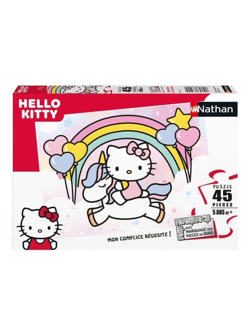 Puzzle 45 pièces : Hello Kitty et ses amis - Kiabi