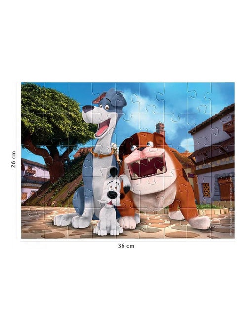 Puzzle 45 pièces : Idéfix et les irréductibles : Idéfix et ses amis - Kiabi