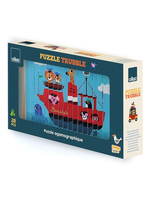 Puzzle 4D Les transports - Kiabi