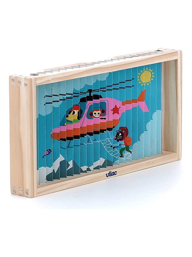 Puzzle 4D Les transports N/A - Kiabi