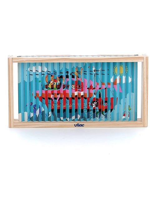 Puzzle 4D Les transports - Kiabi