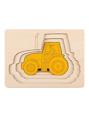 Puzzle 5 tracteurs en 1