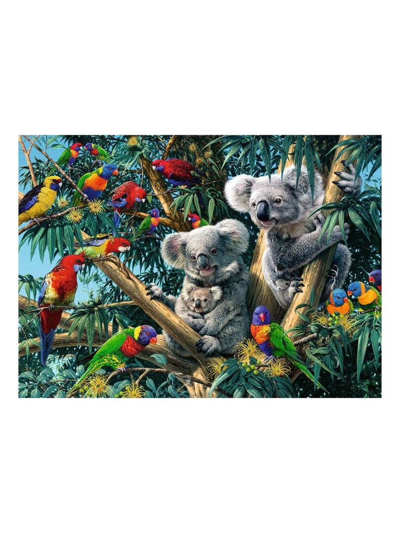 Puzzle 500 P - Koalas Dans L Arbre N/A - Kiabi