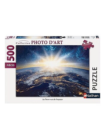 Puzzle 500 p la terre vue de l'espace