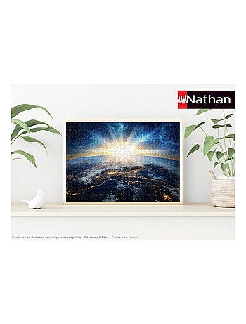 Puzzle 500 Pièces - La Terre Vue De L'espace - Nathan
