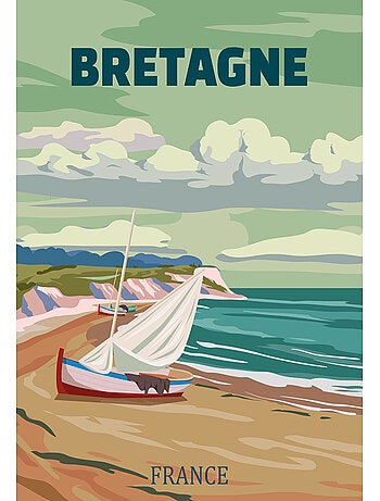 Puzzle 500 Pièces Bretagne Vintage