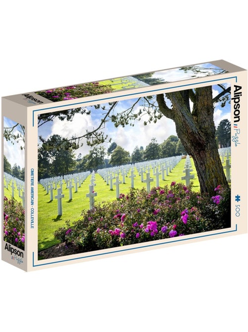 Puzzle 500 pièces Cimetière Americain - Fabriqué en France - Kiabi