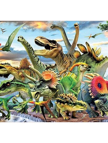 Puzzle 500 pièces : Dinosaures