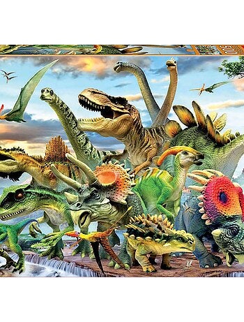 Puzzle 500 pièces : Dinosaures