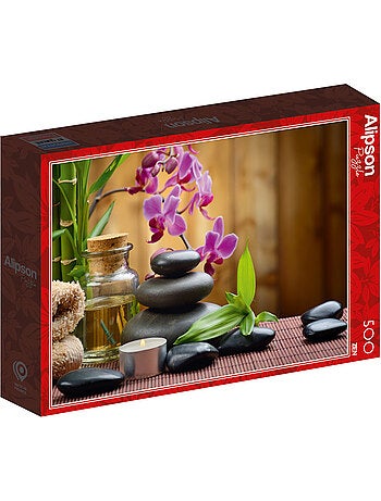 Puzzle 500 Pièces Galet Zen - Fabriqué en France
