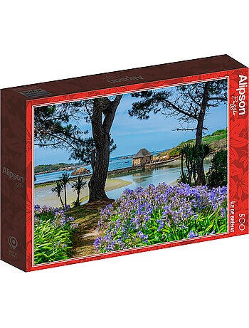 Puzzle 500 pièces Ile de Bréhat - Fabriqué en France