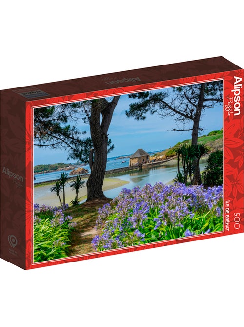 Puzzle 500 pièces Ile de Bréhat - Fabriqué en France - Kiabi Puzzle 500 pièces Ile de Bréhat - Fabriqué en France - Kiabi