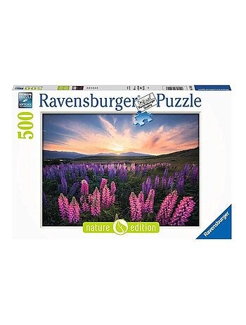 Puzzle 500 pièces Les lupins (nature) - - Ravensburger