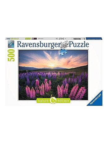 Puzzle 500 pièces Les lupins (nature) - - Ravensburger