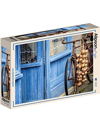 Puzzle 500 pièces les oignons de Roscoff - Fabriqué en France