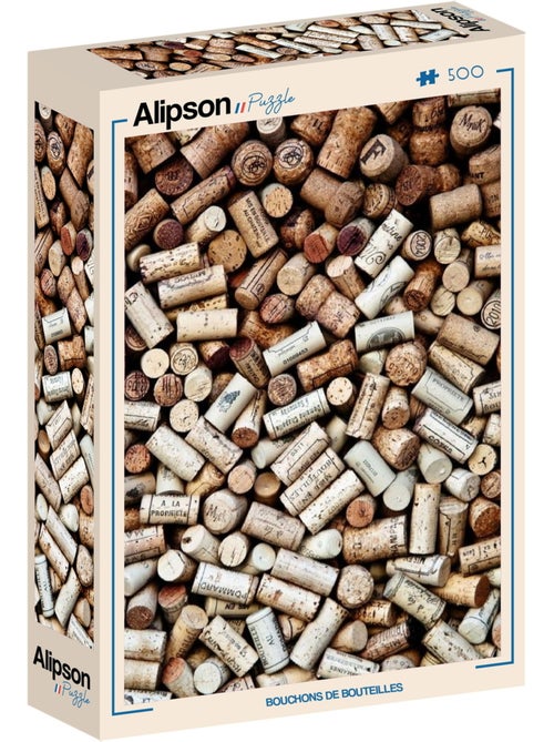 Puzzle 500 Pièces Méli-Mélo bouchons - Fabriqué en France - Kiabi