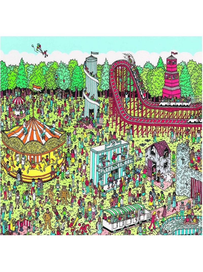 Puzzle 500 pièces : Où est Charlie ? : A la Fête Foraine N/A - Kiabi