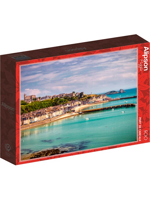 Puzzle 500 Pièces Port De Cancale - Fabriqué en France - Kiabi Puzzle 500 Pièces Port De Cancale - Fabriqué en France - Kiabi