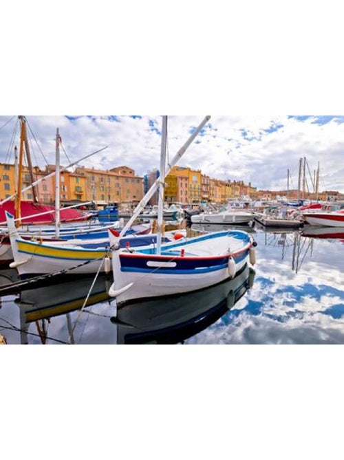 Puzzle 500 Pièces Port Saint-Tropez - Fabriqué en France - Kiabi