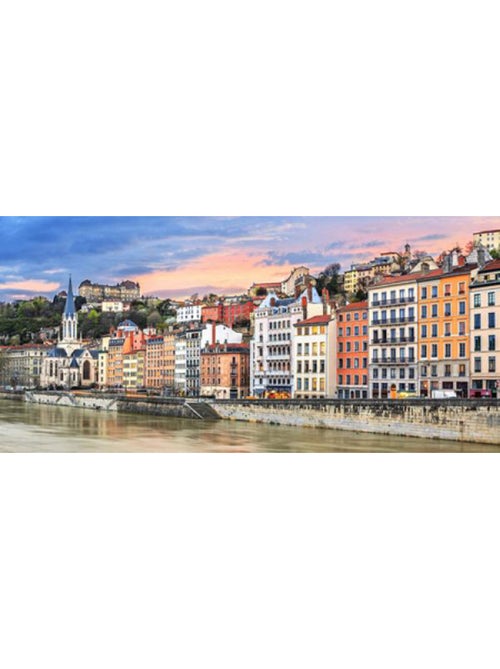 Puzzle 500 Pièces Quais Saône Lyon - Fabriqué en France - Kiabi