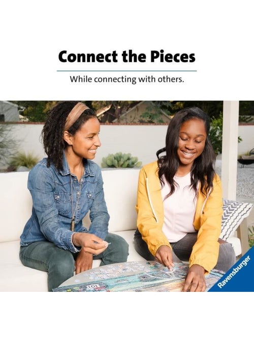 Puzzle 5000 pièces - Carte Postale des Monuments - Ravensburger - Kiabi