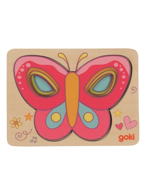 Puzzle à couches Papillon - Kiabi