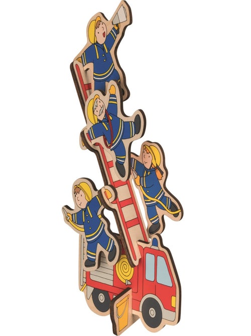 Puzzle à empiler Pompiers - Kiabi
