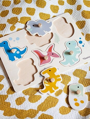Puzzle à encastrement Dinos