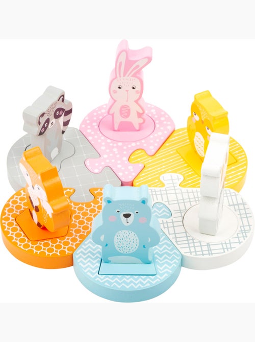 Puzzle à encastrer pastel - Kiabi Puzzle à encastrer pastel - Kiabi
