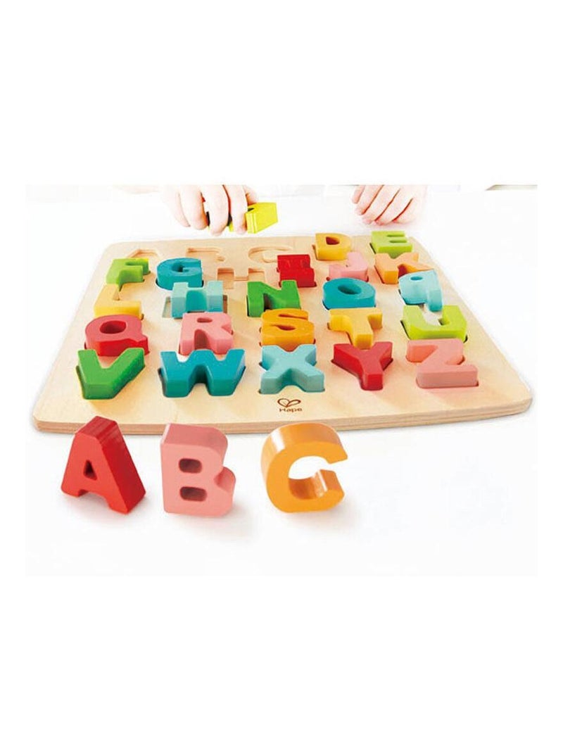 Puzzle à grosses pièces alphabet Rouge - Kiabi