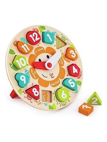Puzzle à grosses pièces horloge