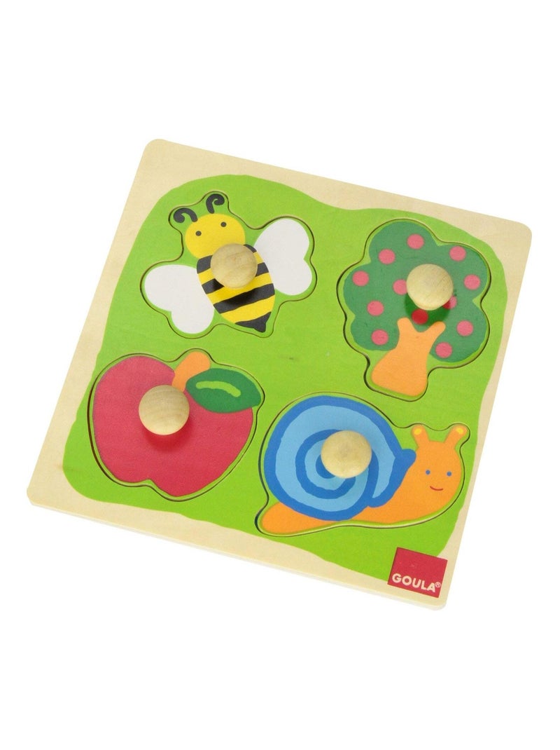 Puzzle abeille, escargot ... Vert - Kiabi